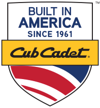 Cub Cadet riding mowers are BUILT IN AMERICA